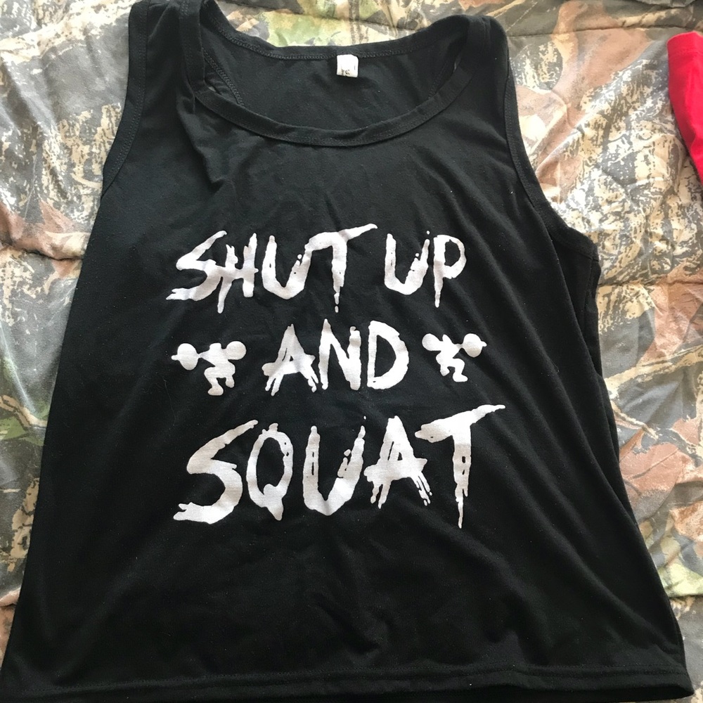 Crop top tank top